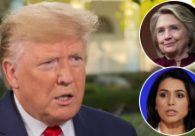 Trump reignites feud with Hillary Clinton, bashes her recent attacks on Tulsi Gabbard, Jill Stein