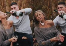 Couple's 'botched' engagement photos go viral on social media: 'Put those on the wedding invites'