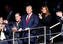 Trump receives mostly warm welcome at Alabama-LSU game