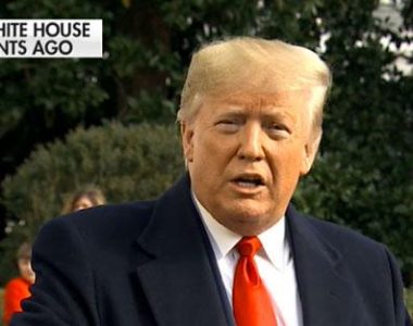 Trump says 'it's all over' for impeachment inquiry after Sondland testimony