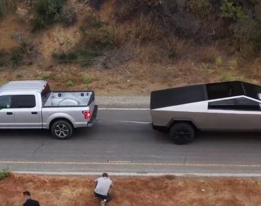 Ford backs off Tesla Cybertruck tug-of-war rematch challenge, but Musk is doing it anyway