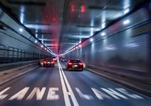 New Jersey father and son arrested after posting dash cam video of Lincoln Tunnel drag race crash