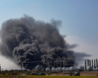 Evacuation order lifted amid Texas plant fire, blaze contained, officials say