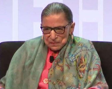 Ruth Bader Ginsburg temporarily blocks release of Trump's financial records