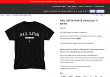 American Airlines apologizes to passenger booted over 'Hail Satan' T-shirt