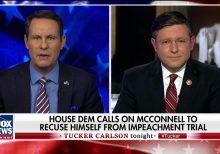 Rep. Mike Johnson dismisses 'absurd' claim McConnell should recuse from impeachment trial