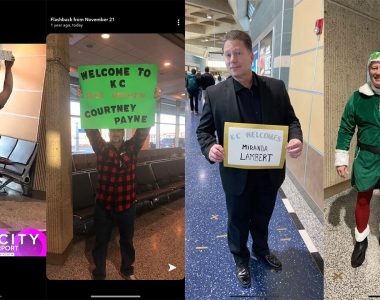 Missouri dad's elaborate airport signs embarrass daughter, delight everyone else