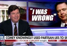 Tucker Carlson: James Comey pitches himself as 'America's moral martyr'