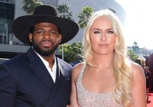 Olympic skier Lindsey Vonn proposes to NHL star P.K. Subban: 'he said Yes!'