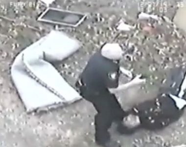 Fort Worth's top cop, 52, captured on video nabbing suspect after foot chase