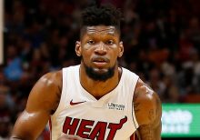 Miami Heat’s Chris Silva breaks down after seeing mom for first time in years