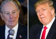 Trump warns 2020 Dems that Bloomberg will turn his back on them