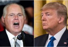 Trump tweets encouragement to Rush Limbaugh as he fights advanced lung cancer