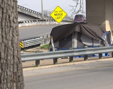 Governor, mayor battle over Austin homelessness as progressive city's crisis deepens