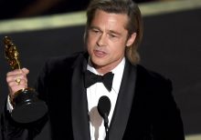 Brad Pitt's Oscars 2020 speech mocks senators for not calling John Bolton to testify at impeachment trial