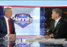 De Blasio blasts Bloomberg on 'Hannity': 'He's got no clue what everyday people are going through'