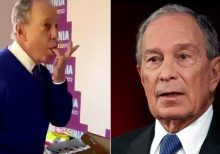 Mike Bloomberg grosses out Twitter amid coronavirus with video of him licking fingers while eating pizza