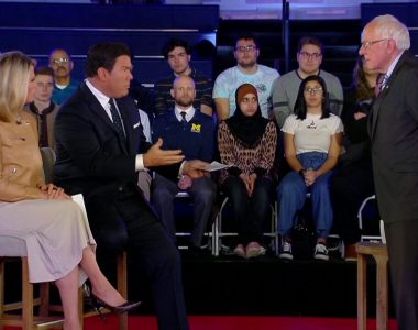 Bernie Sanders, at Fox News Town Hall, hits Clinton for efforts 'relive' 2016, Biden for backing 'crooks'