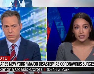 CNN's Jake Tapper under fire after admitting he didn't fact-check AOC on Trump-coronavirus claim