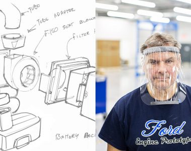 Ford using F-150 parts to design respirators for coronavirus fight