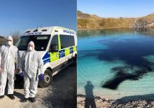 Coronavirus lockdown spurs police in England to dye 'Blue Lagoon' black to deter Instagrammers