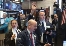 Dow searches for direction after best week since 1938