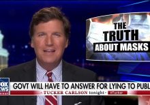 Tucker blasts feds over medical masks, says 'stop lying to us' about why we shouldn't buy them