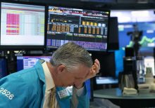 Dow heads toward worst quarter since 1987