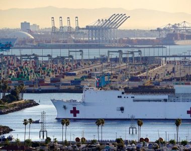 California engineer derails train over suspicion about coronavirus aid ship USNS Mercy, feds say
