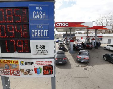 Oil prices are negative, but prices at the pump won't follow