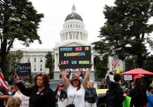 California faces civil-rights lawsuit after Highway Patrol bans rallies at state Capitol over coronavirus