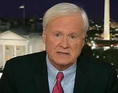 Chris Matthews calls accuser’s claim ‘credible’: ‘I didn’t argue about it, I didn’t deny it’