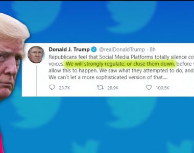 Trump signs social media executive order, calls for removal of liability protections because of 'censoring'