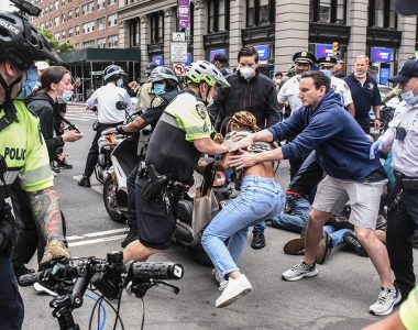 George Floyd protests in NYC turn violent, several arrested