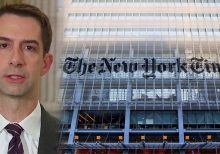 NY Times writers in 'open revolt' after publication of Cotton op-ed, claim black staff 'in danger'
