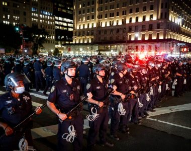 NYPD says 292 officers injured during George Floyd protests, as police across US come under siege