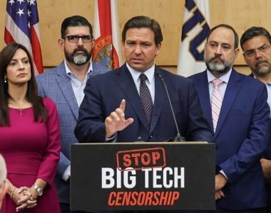 DeSantis Signs Law Allowing People to Sue 'Big Tech' for 'Deplatforming'