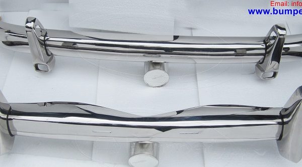 Mercedes-Ponton-220S-W180-bumper-by-stainless-steel